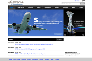 SPP Canada Aircraft, Inc.　コーポレートサイト